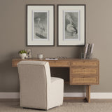 Heron Sketch by Mercana Studio a Hand Embellished Framed Art Print Matted under Glass by Mercana at Eve Furniture