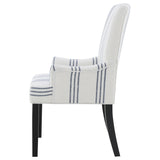Herran Upholstered Dining Side Chair Beige by Coaster at Eve Furniture