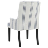 Herran Upholstered Dining Side Chair Beige by Coaster at Eve Furniture