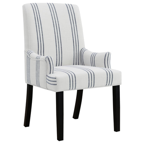 Herran Upholstered Dining Side Chair Beige by Coaster at Eve Furniture
