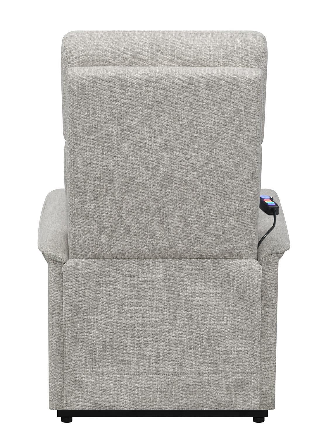 Herrera Beige Power Lift Recliner with Wired Remote by Coaster at Eve Furniture