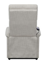Herrera Beige Power Lift Recliner with Wired Remote by Coaster at Eve Furniture