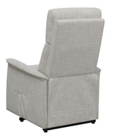 Herrera Beige Power Lift Recliner with Wired Remote by Coaster at Eve Furniture