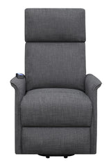 Herrera Charcoal Power Lift Recliner with Wired Remote by Coaster at Eve Furniture