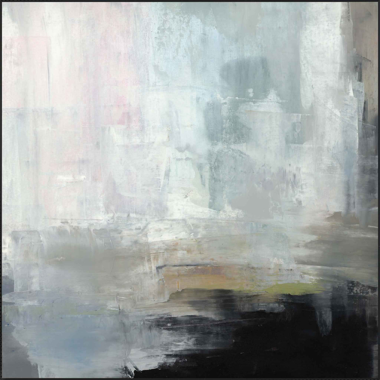 Herrera Green Painting Art 48x48 by Buddy Whitlock by Classic Home at Eve Furniture