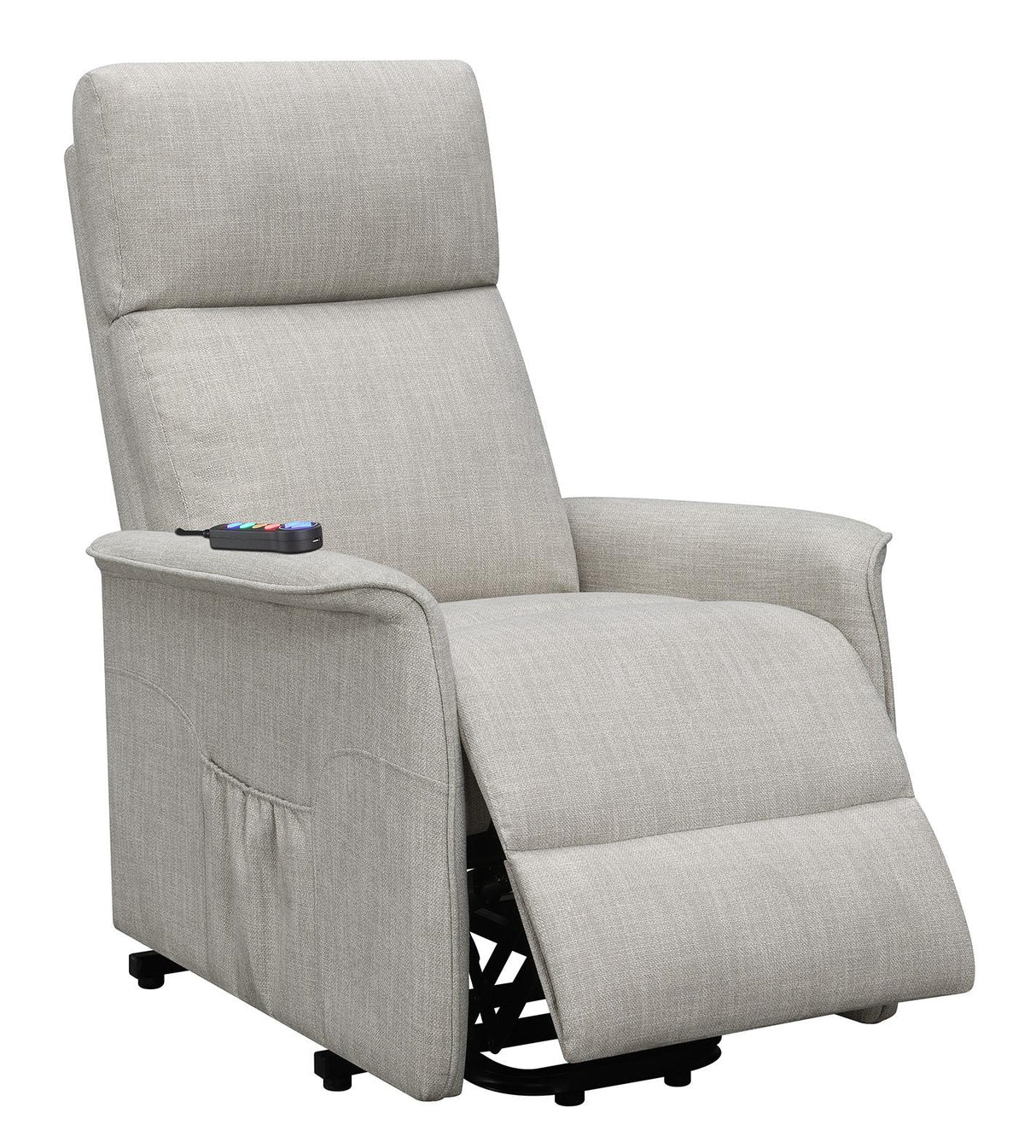 Herrera Power Lift Recliner with Wired Remote Beige