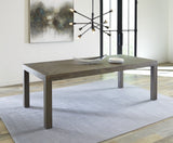 Herringbone Extension Table in Rustic Latte by Modus Furniture at Eve Furniture