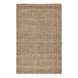 Herringbone Natural Rug by Classic Home at Eve Furniture
