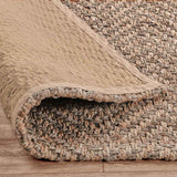 Herringbone Natural Rug by Classic Home at Eve Furniture
