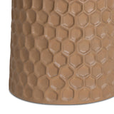 Hessa Indoor/Outdoor Concrete Chiseled Side Table by TOV Furniture at Eve Furniture
