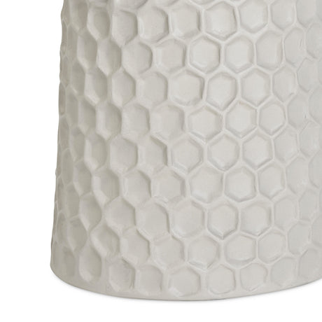 Hessa Indoor/Outdoor Concrete Chiseled Side Table by TOV Furniture at Eve Furniture