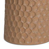 Hessa Indoor/Outdoor Concrete Chiseled Side Table by TOV Furniture at Eve Furniture