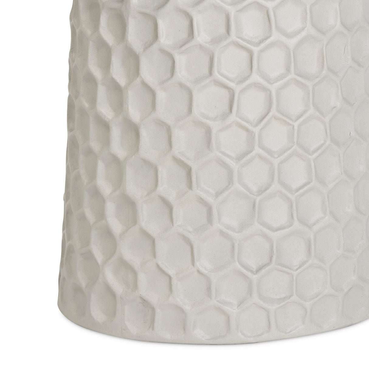 Hessa Indoor/Outdoor Concrete Chiseled Side Table by TOV Furniture at Eve Furniture