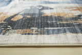 Hessland Multi Washable Medium Rug by Ashley at Eve Furniture