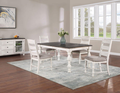 Heston 66-84 inch Dining Table by Steve Silver at Eve Furniture