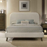 Heswall Rustic Oak 4-Piece Queen Bedroom Set by Furniture of America at Eve Furniture