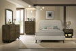 Heswall Rustic Oak 4-Piece Queen Bedroom Set by Furniture of America at Eve Furniture