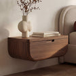 Hettie Dark Brown Floating Nightstand by Moe's Home at Eve Furniture