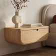 Hettie Natural Floating Nightstand by Moe's Home at Eve Furniture