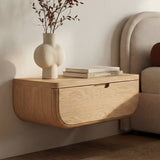Hettie Natural Floating Nightstand by MOES at Eve Furniture
