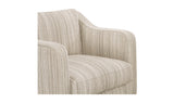 Hewitt Accent Chair Beige Stripe by Moe's Home at Eve Furniture