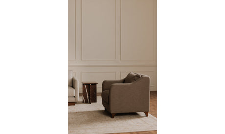 Hewitt Accent Chair Warm Grey by Moe's Home at Eve Furniture