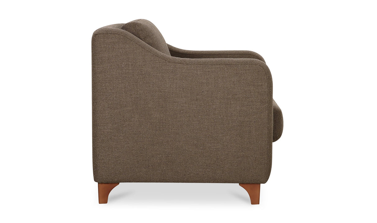 Hewitt Accent Chair Warm Grey by Moe's Home at Eve Furniture