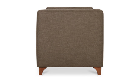 Hewitt Accent Chair Warm Grey by Moe's Home at Eve Furniture