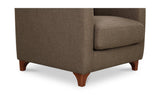 Hewitt Accent Chair Warm Grey by Moe's Home at Eve Furniture