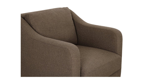 Hewitt Accent Chair Warm Grey by Moe's Home at Eve Furniture