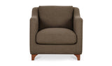 Hewitt Accent Chair Warm Grey by Moe's Home at Eve Furniture