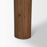 Hewitt 94" Rectangular Smooth Reclaimed Wood Dining Table by Mercana at Eve Furniture