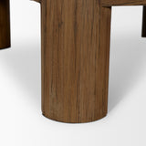 Hewitt Square Smooth Reclaimed Wood Coffee Table by Mercana at Eve Furniture