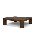 Hewitt Square Smooth Reclaimed Wood Coffee Table by Mercana at Eve Furniture