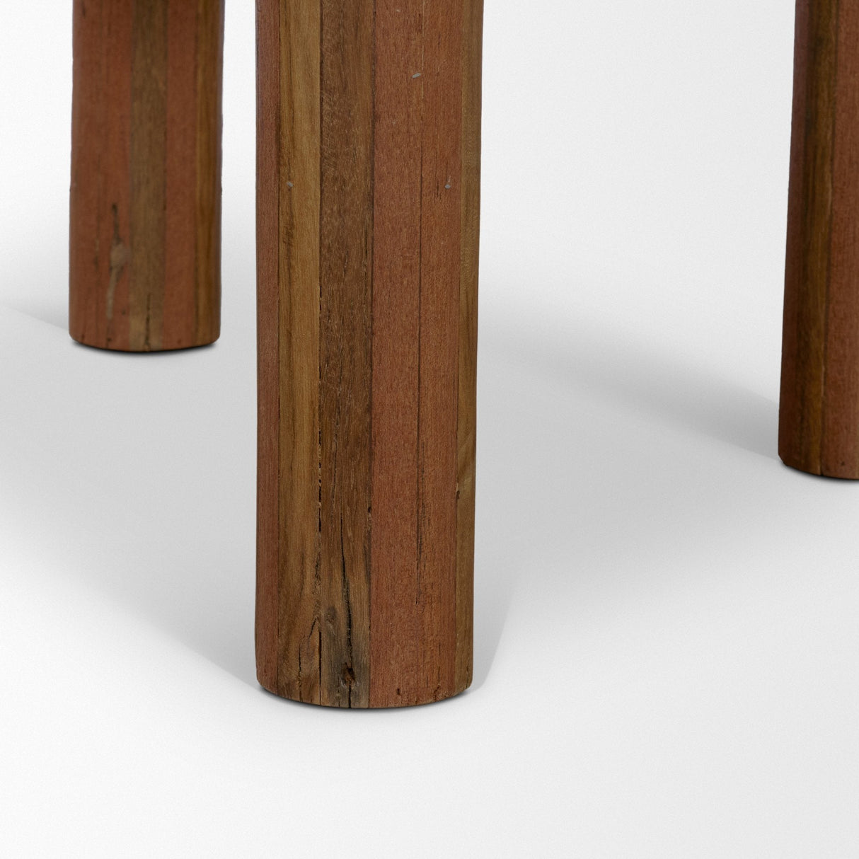 Hewitt Square Smooth Reclaimed Wood Side Table by Mercana at Eve Furniture