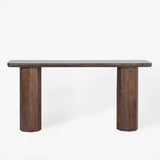 Hex Leg Marble Console Table by Co.House Designs at Eve Furniture