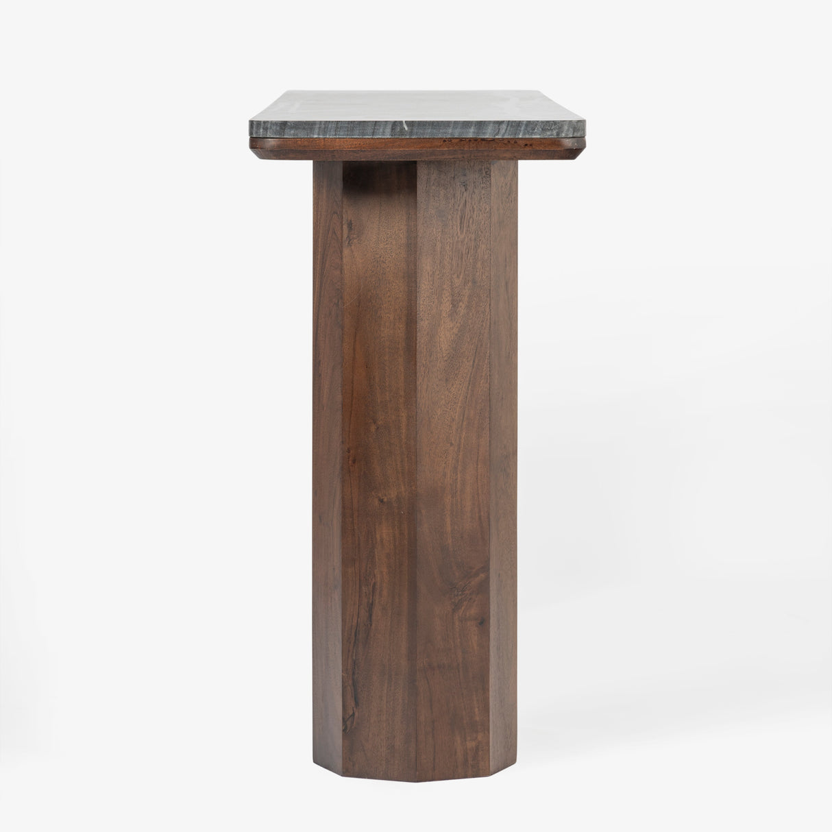 Hex Leg Marble Console Table by Co.House Designs at Eve Furniture