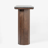 Hex Leg Marble Console Table by Co.House Designs at Eve Furniture