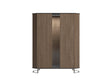 Hexagon 2-Door Display Cabinet by ESF Furniture at Eve Furniture