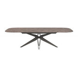 Hexagon 108-Inch Fixed Dining Table by ESF Furniture at Eve Furniture