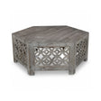 Hexagon Coffee Table by Classic Home at Eve Furniture