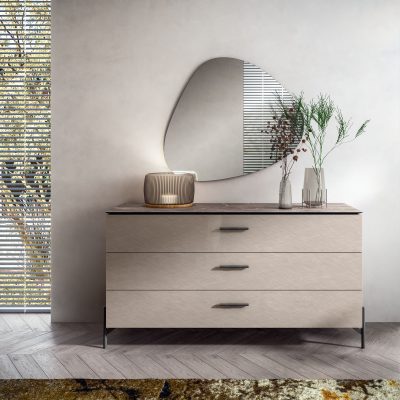 Hexagon Magic Organic Mirror by ESF Furniture at Eve Furniture