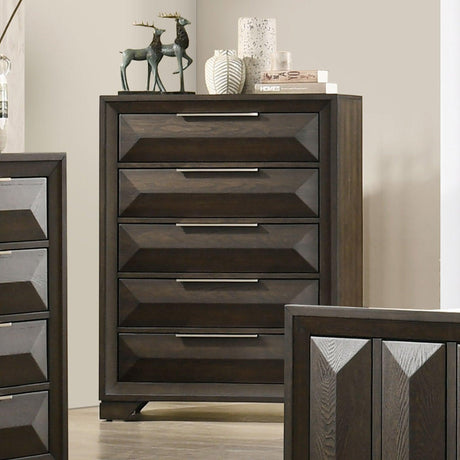 Hexham Espresso Chest by Furniture of America at Eve Furniture