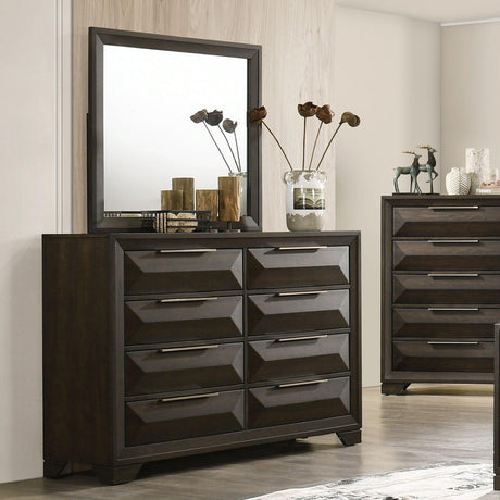 Hexham Espresso Dresser by Furniture of America at Eve Furniture