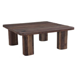 Hickory 48" Square Coffee Table in Reclaimed Hardwood by Home Trends & Design at Eve Furniture