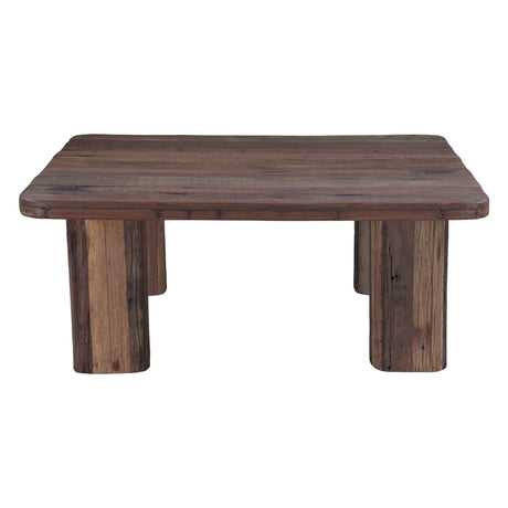 Hickory 48" Square Coffee Table in Reclaimed Hardwood by Home Trends & Design at Eve Furniture