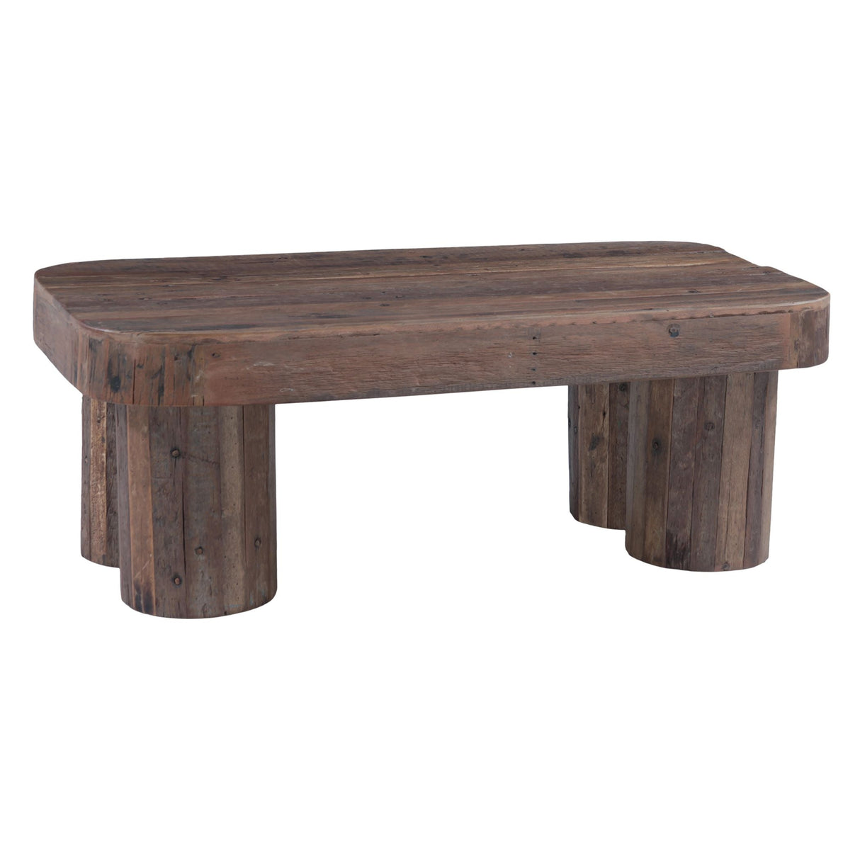 Hickory 50" Coffee Table in Reclaimed Hardwood by Home Trends & Design at Eve Furniture