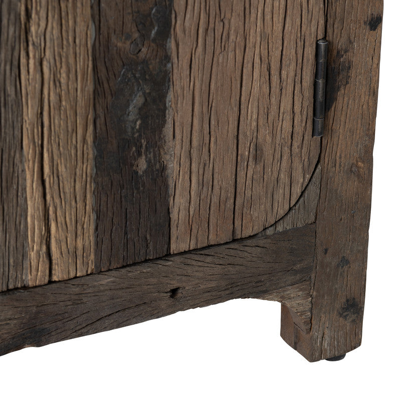 Hickory Ridge Brown Four-Door Sideboard by Crestview at Eve Furniture