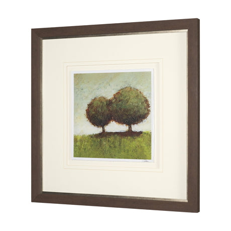 Hidden Grove II by Mercana Studio Hand Embelished Textured Framed Artwork Matted under Glass by Mercana at Eve Furniture
