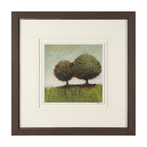 Hidden Grove II by Mercana Studio Hand Embelished Textured Framed Artwork Matted under Glass by Mercana at Eve Furniture